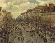 Camille Pissarro The Bouleard Montmarttre on a Sunny Afternoon oil painting picture wholesale